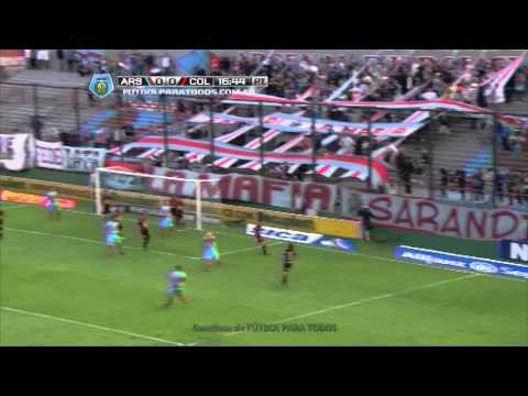 Apuesta a la cabeza. Arsenal 0 - Colón 0. Final 2014. Fútbol Para Todos.