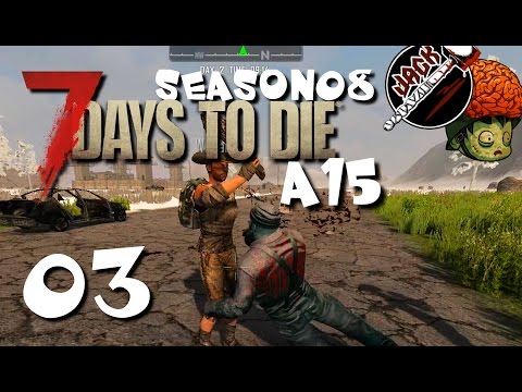 Hirnsturz-Bande - Kalt hier?! [S08 E03] [Gameplay German Deutsch] [7 Days To Die A15]