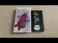 Opening And Closing To Be My Valentine Love Barney 2000 VHS Screening Copy