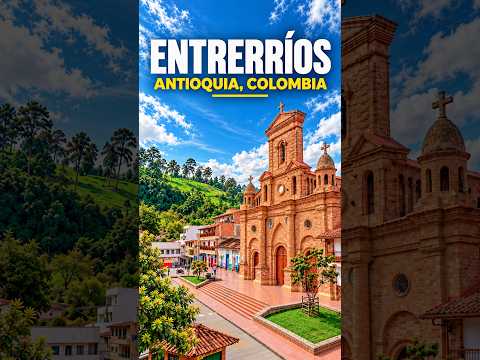 Entrerríos, Antioquia 🇨🇴 | La iglesia vista desde el aire