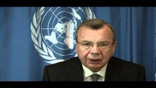 Yuri Fedotov, Director of UNODC, supports STOP THE TRAFFIK