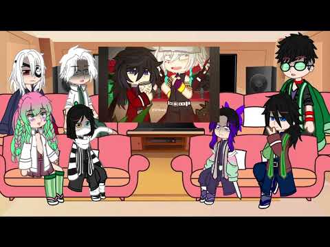 hashiras react to if giyuu snapped || demon slayer || #capcut #gachaclub #fyp #kimetsunoyaiba 