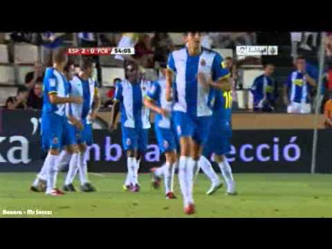 Espanyol 2-0 FC Barcelona Goal Thievy