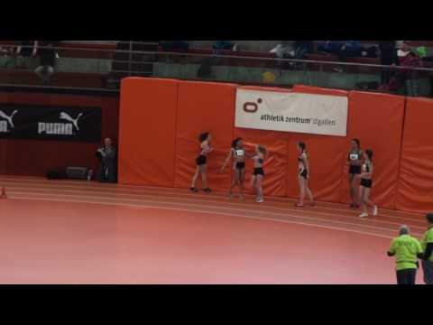 Hallen-SM Nachwuchs 2017: Final 60 m Frauen U16