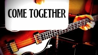 THE BEATLES - COME TOGETHER - PAUL McCARTNEY - BASS LESSON/SONG BREAKDOWN/LESSON - HOFNER