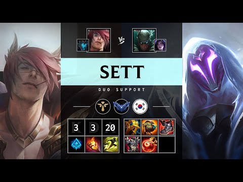 Sett Support vs Pyke - KR Diamond Patch 25.04