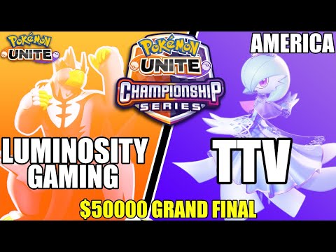 Luminosity Gaming vs TTV - $50000 GRAND FINAL PUCS NA Championship | Pokemon Unite