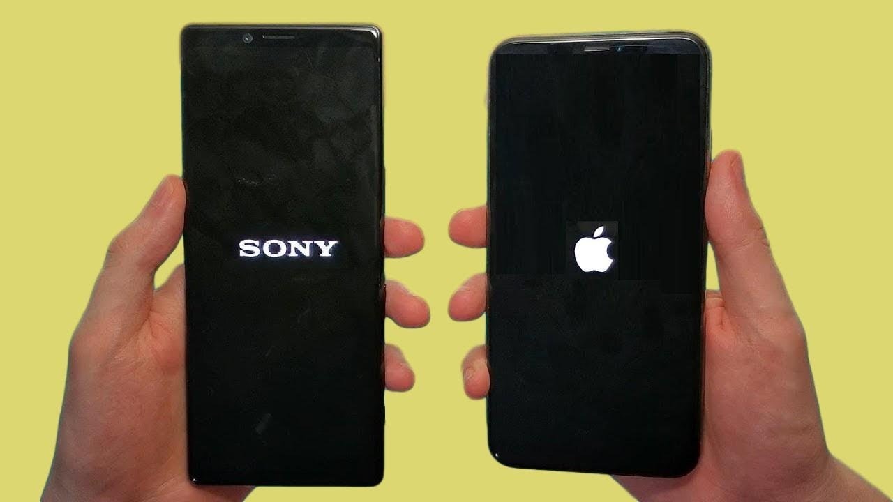 Sony Xperia 1 vs iPhone 11 Pro Max Speed Test, Speakers, Battery & Cameras!