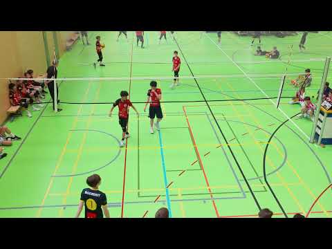 Volleyball SM 2025 U14 Knaben: TSV Jona vs. BTV Aarau 1/2 Finale