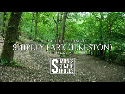 Walking Shipley Park (Ilkeston Entrance) in October | Simon's Scenic Strolls