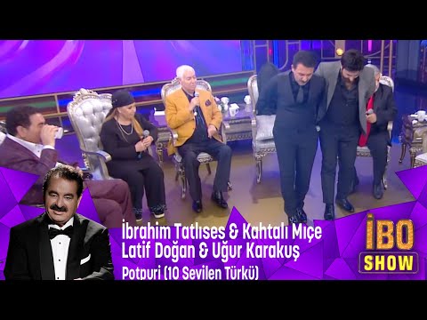 İ.Tatlıses,K.Mıçe,L.Doğan,U.Karakuş'tan Potpori Eşarbını Yan Bağlama,Erbedaş,Arguvanlım,Toycular