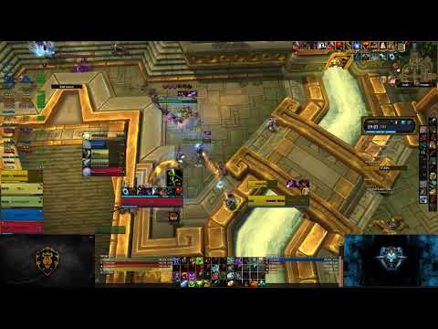 +13 Atal'Dazar. Fortified, Bolstering, Skittish, Infested. Blood DK PoV