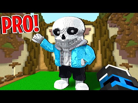 LA COSTRUZIONE DI UN PRO NELLE BUILD BATTLE - MINECRAFT ITA