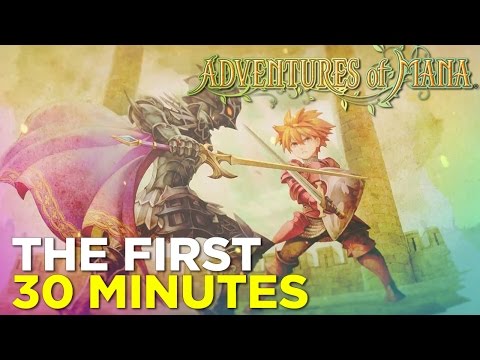 Adventures of Mana PS Vita GAMEPLAY - The First 30 Minutes - YouTube