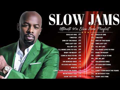 Get Ready for the BEST 80's & 90's R&B Slow Jams Mix EVER with Gerald Levert, Marvin Gaye, R Kelly💖