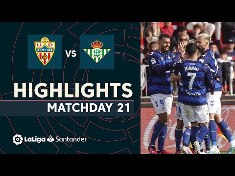 Highlights UD Almería vs Real Betis (2-3)