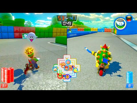 Mario Kart 8 Deluxe – Battle 2 Players Gameplay Multiplayer (Team Game)