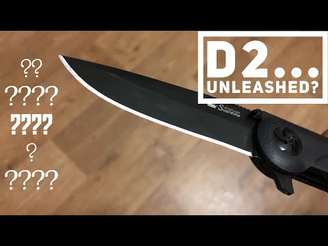 What on earth is wrong with this D2 steel