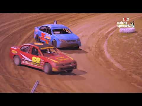 May 28 at TWW Cairns Speedway - Modified Sedans Feature Race