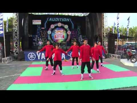 YamahaMMF 2014 Audition Banyuwangi DANCE   Gold D Pass Crew
