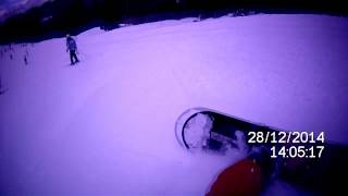 preview picture of video 'Snowboarding Folgarida, Italy - GoPro'