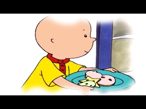 Funny Animated cartoons Kids | Caillou eats all the cookies | Caillou Holiday Movie