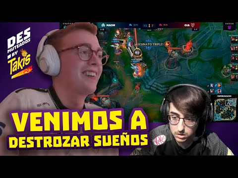 ADIÓS MALA RACHA - DESMUTEADOS BY TAKIS - MAD LIONS MADRID VS GIANTS - J15 - SUPERLIGA 2022