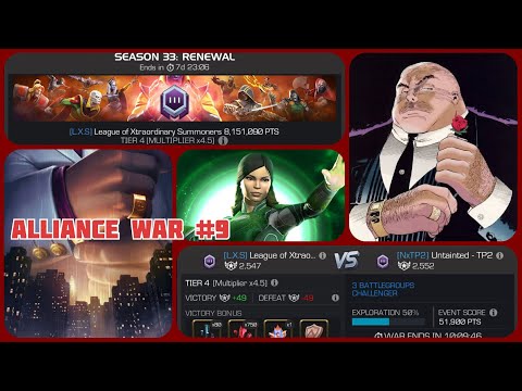 Big Belly Boy!! LXS vs NxTP2 | AW Season 33 War 9 | Marvel Contest of Champions