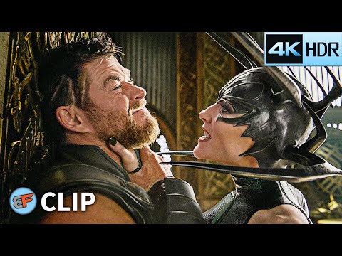 Thor vs Hela - Final Battle Scene | Thor Ragnarok (2017) IMAX 4K HDR Movie Clip