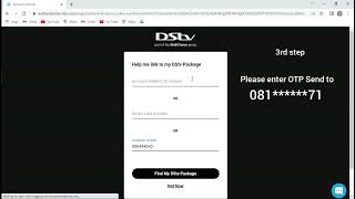 How to Sign up for dstv App on a pc or laptop same on mobile