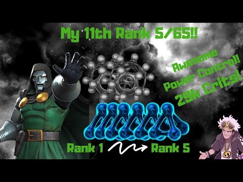 Doctor Doom Rank Up and Gameplay! | Domadeus Gaming - Marvel Contest of Champions