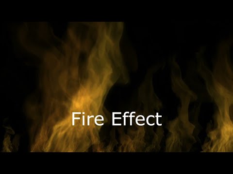 Fire Overlays Black Screen Effect Stock Footage free download