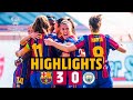 HIGHLIGHTS | Barça Women 3 - 0 Manchester City | Women's Champions League quarterfinals!
