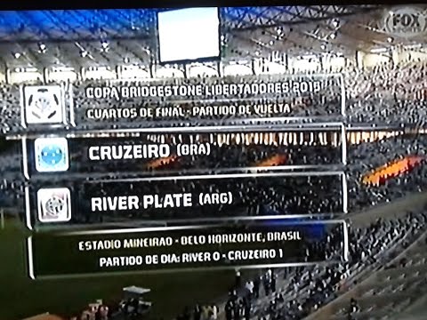 Cruzeiro vs River Plate (0-3) Copa Bridgestone Libertadores 2015 Vuelta 4tos Final