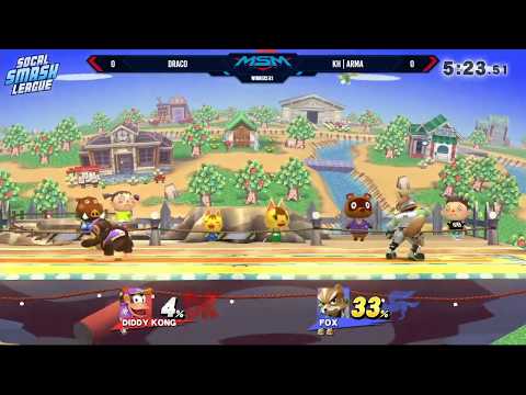 MSM 167 - KH | Arma (Fox) vs Draco (Diddy) Winners R1 - Smash 4