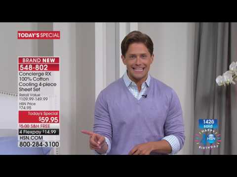 HSN | Concierge Collection RX Bedding Premiere 07.07.2017 - 12 AM