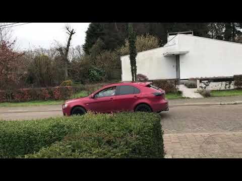Mitsubishi lancer ralliart x sportback launch/0-60mph 5seconds miltek exhaust