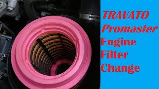 Promaster Engine Filter change