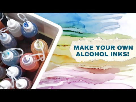 Make Alcohol Inks with These Easy Recipes | DIY Alcohol Ink Tutorial