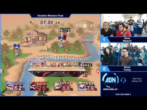 Sosa and Malachi vs. Silver and Twisty Doubles Winners Final