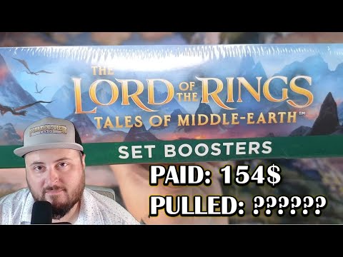 Lord of The Rings MTG Set Box Opening - Do you think this is good?