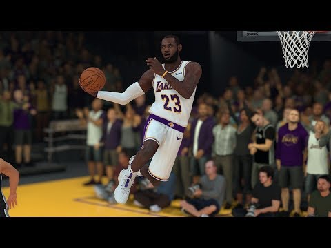 NBA 2K19 MyCareer Ep. 29 - LeBron James Windmill Alley oop!