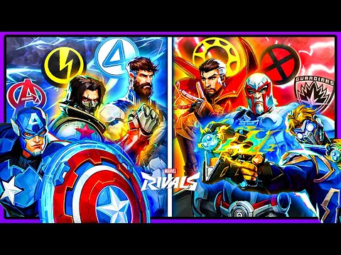 Playing ALL 6 Superhero Teams in Marvel Rivals UNTIL We Win!