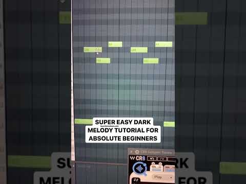 SUPER EASY DARK MELODY TUTORIAL FOR ABSOLUTE BEGINNERS 🔥