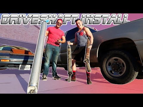 How to Install a 1 Piece Driveshaft Conversion on a Silverado