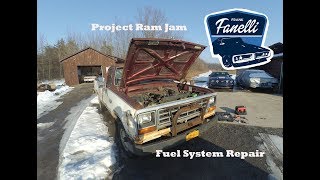 1984 Dodge Ram W250 Fuel System Repair