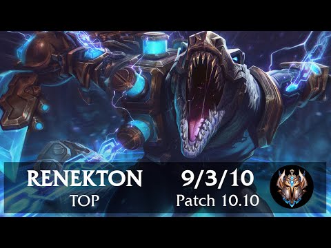 Renekton Top vs Garen | Pinoy Challenger Replay Patch 10.10