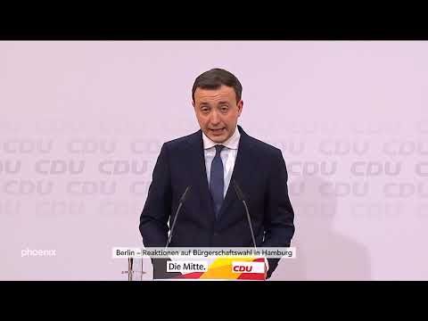 Paul Ziemiak (CDU) zur Hamburgwahl am 23.02.20