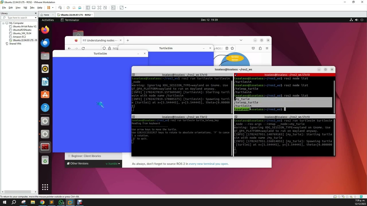 ROS2 Basics - CLI Tools - ROS2 Nodes