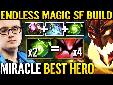 🔥 MIRACLE Best Hero Mid -73% CD Endless Magic Build Shadow Friend Refresh EPIC GAME 7.29 Dota 2 Pro